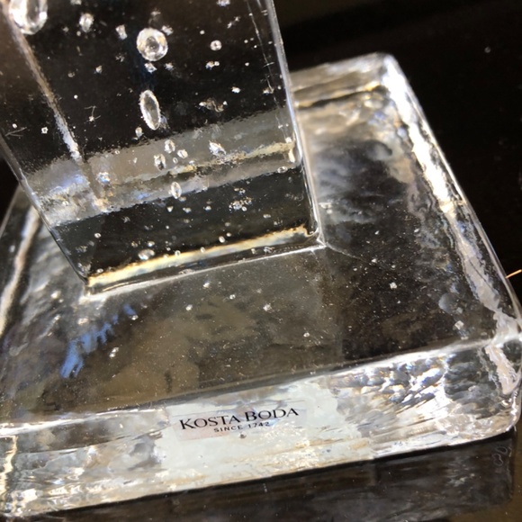 Kosta Boda candle stick - Picture 3 of 5